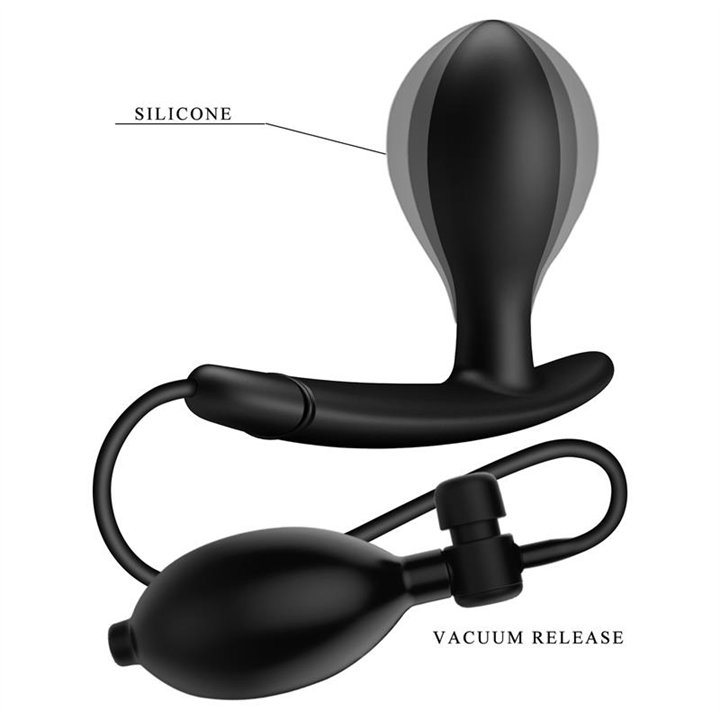 Drake Manual inflatable anal plug - BI-040115 - Teknashop Ltd