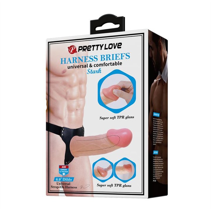 Draven Strap-On with Hollow Dildo - BW-022096N - Teknashop Ltd