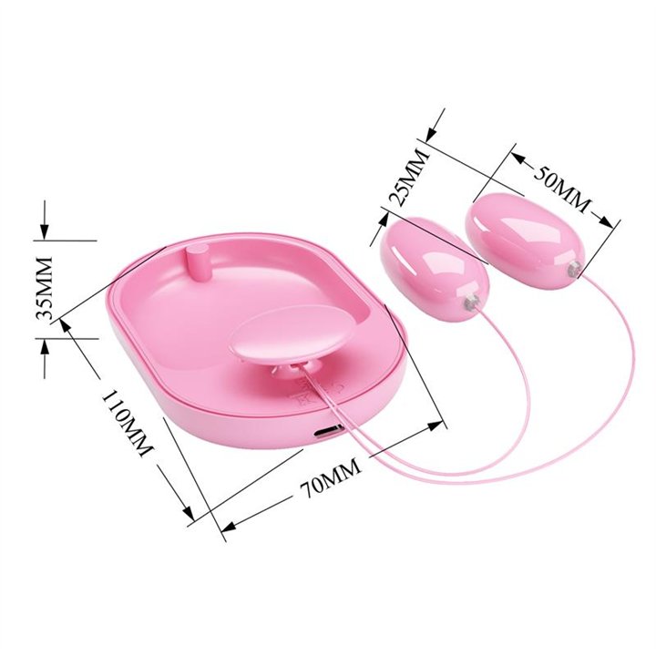 Fun Box Vibrating Bullets with Remote Pink USB - BI-300054 - Teknashop Ltd