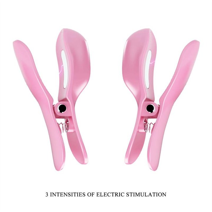 Surprise Box Vibrating Egg and Electric Shock Nipple Clamps Pink - BI-300034 - Teknashop Ltd