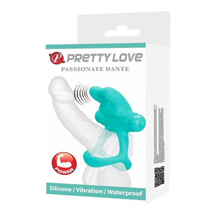 Vibrating Penis Ring Passionate Dante Green - BI-210320-1 - Teknashop Ltd