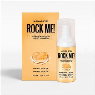 Rock Me! Liquid Vibrator Cookies and Cream 20 ml - N89048 - Teknashop Ltd