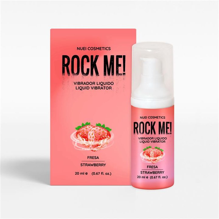 Rock Me! Liquid Vibrator Strawberry 20 ml - N89047 - Teknashop Ltd