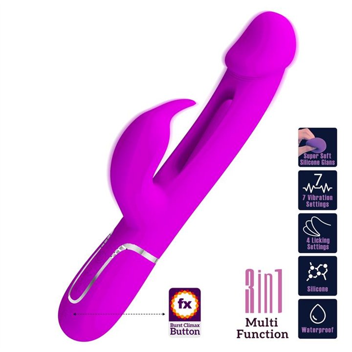 Vibe with Tongue Kampas Pink - BW-500025 - Teknashop Ltd
