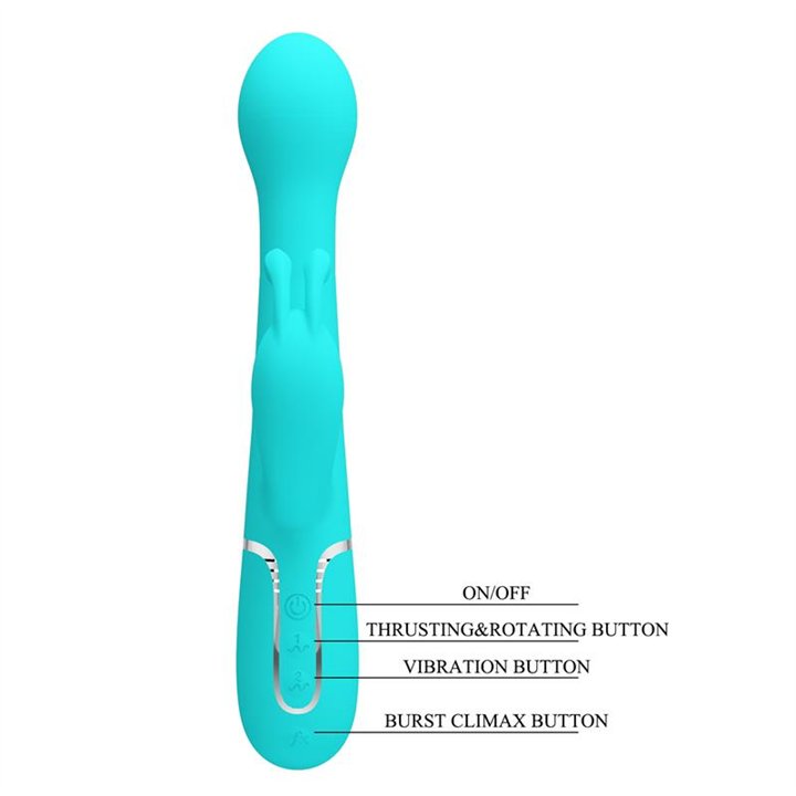 Vive with Thrusting and Rotating Beads Dejon Blue - BW-500014-1 - Teknashop Ltd