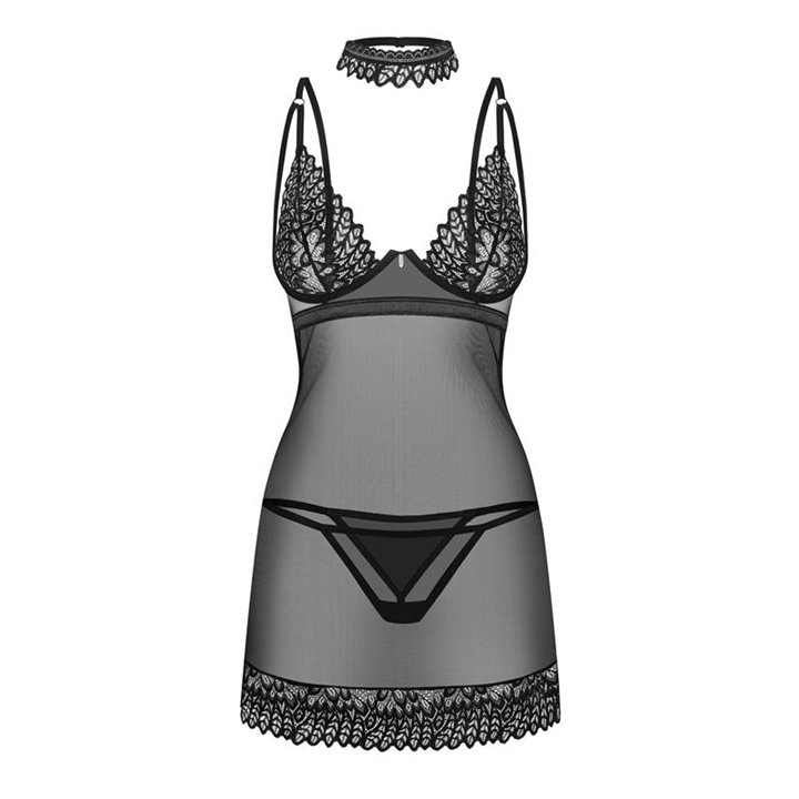 Donarella Chemise and Thong - 5901688256879 - Teknashop Ltd