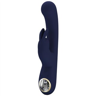 Lamar Vibrator G-Spot Rabbit Dark Blue - BW-500004-LED-2 - Teknashop Ltd