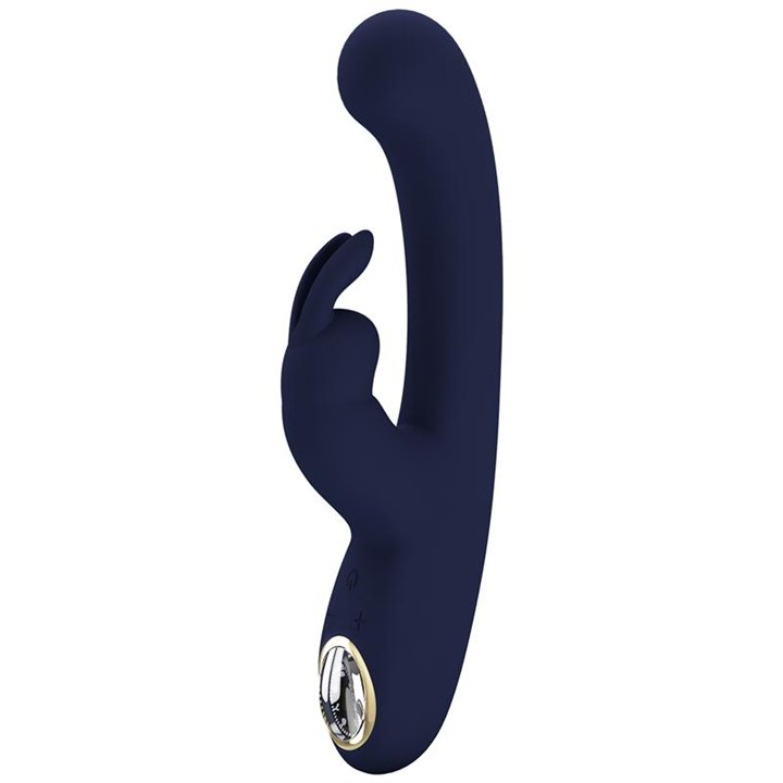 Lamar Vibrator G-Spot Rabbit Dark Blue - BW-500004-LED-2 - Teknashop Ltd