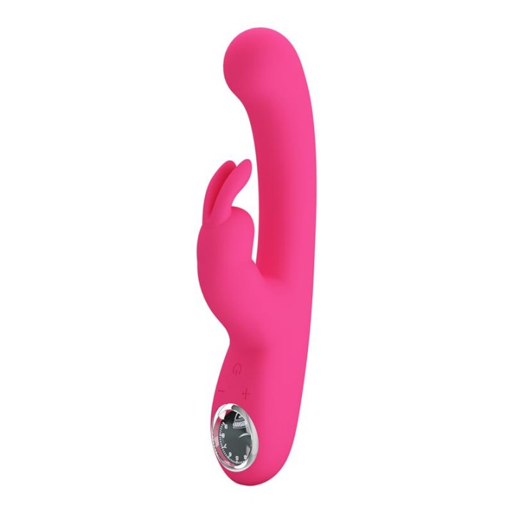 Lamar Vibrator G-Spot Rabbit Pink - BW-500004-LED-1 - Teknashop Ltd