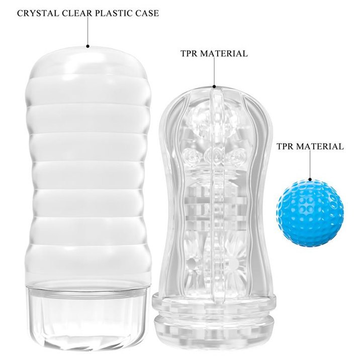 Planet Ball-Rolling Masturbator Cup Blue - BM-009249N - Teknashop Ltd