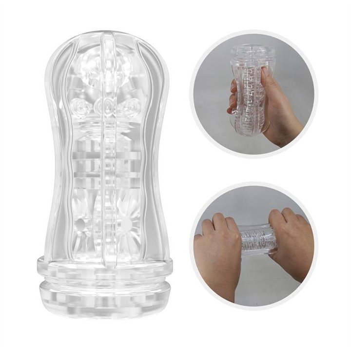 Planet Ball-Rolling Masturbator Cup Blue - BM-009249N - Teknashop Ltd