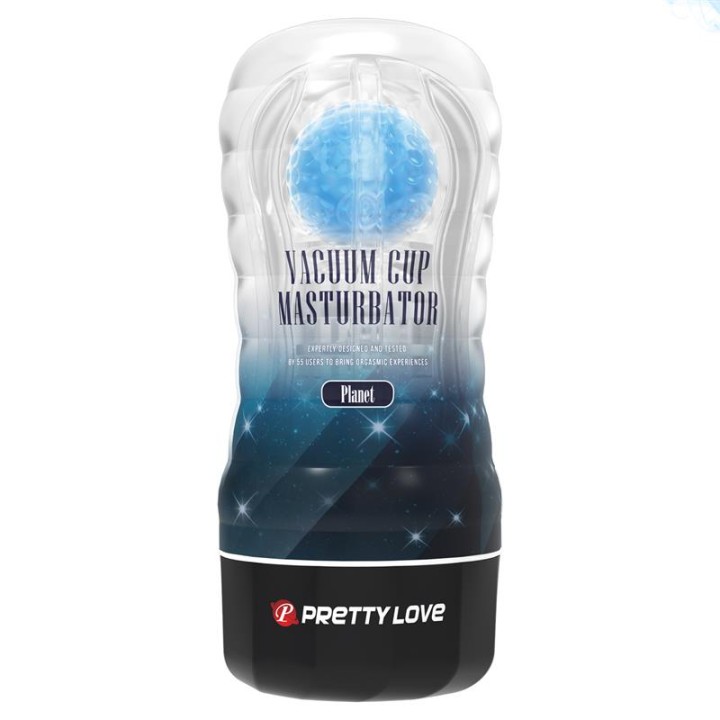 Planet Ball-Rolling Masturbator Cup Blue - BM-009249N - Teknashop Ltd