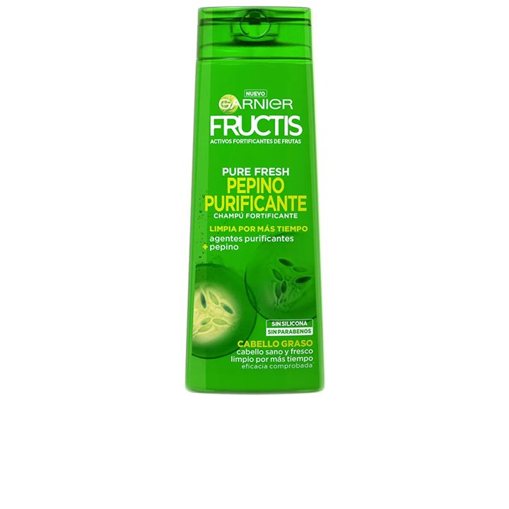 Garnier Fructis Pure Fresh Cucumber Purifying Shampoo 360ml - unisex - Teknashop Ltd