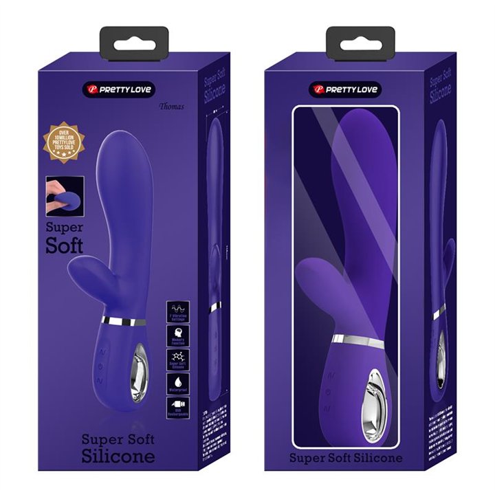 Thomas Vibrator G-Spot Purple - BI-014621-3 - Teknashop Ltd