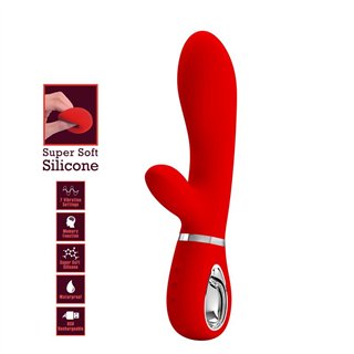 Thomas Vibrator G-Spot Red - BI-014621-2 - Teknashop Ltd