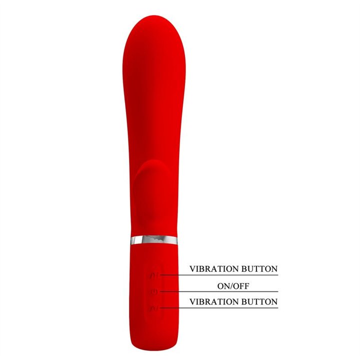 Thomas Vibrator G-Spot Red - BI-014621-2 - Teknashop Ltd