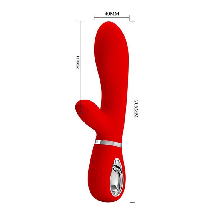 Thomas Vibrator G-Spot Red - BI-014621-2 - Teknashop Ltd