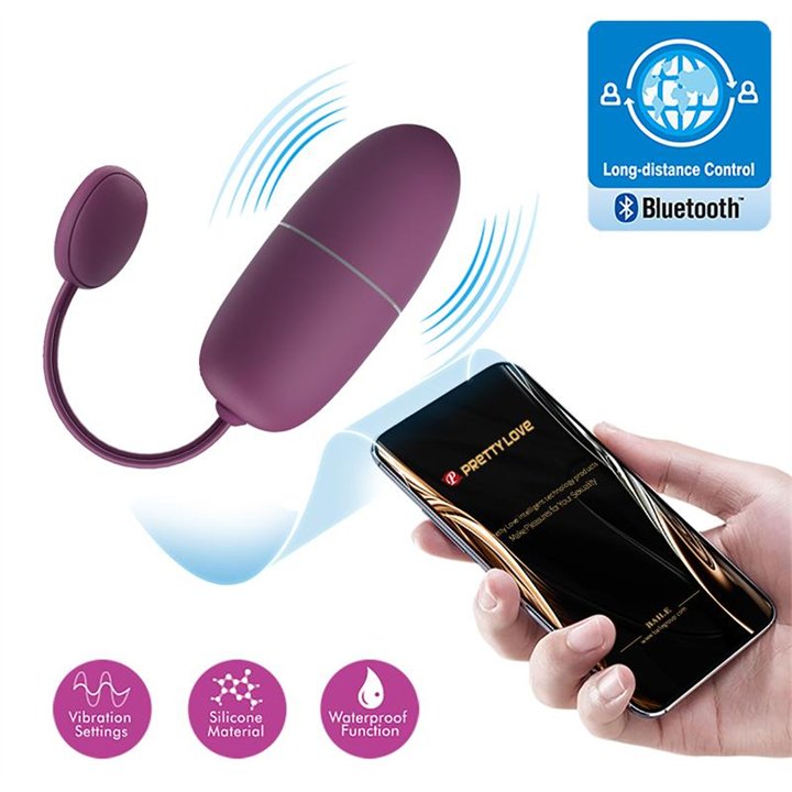 Nymph Vibrating Egg with App - BI-014895HP-1 - Teknashop Ltd