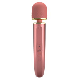 Vibrating Wand USB Silicone Pink - BI-014808-1 - Teknashop Ltd