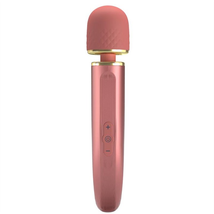Vibrating Wand USB Silicone Pink - BI-014808-1 - Teknashop Ltd
