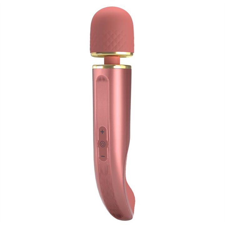 Vibrating Wand USB Silicone Pink - BI-014808-1 - Teknashop Ltd