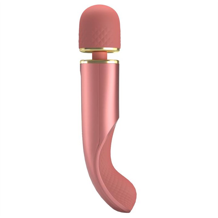 Vibrating Wand USB Silicone Pink - BI-014808-1 - Teknashop Ltd