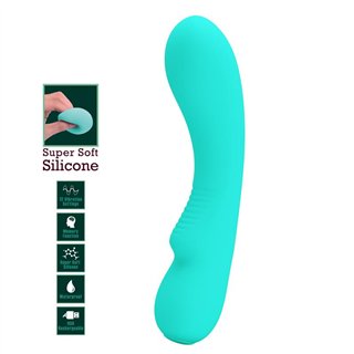 Prescott Vibrator USB Silicone Green - BI-014667-4 - Teknashop Ltd