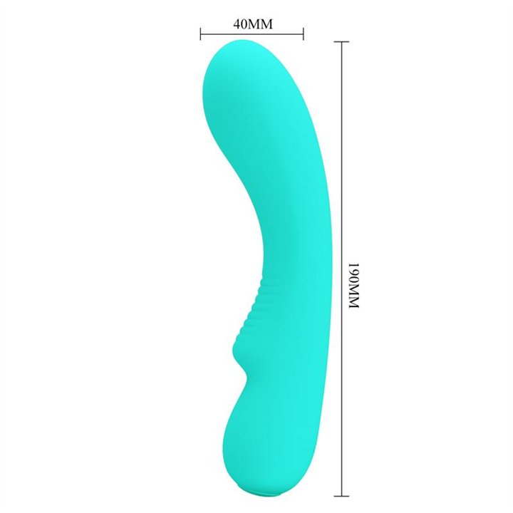 Prescott Vibrator USB Silicone Green - BI-014667-4 - Teknashop Ltd