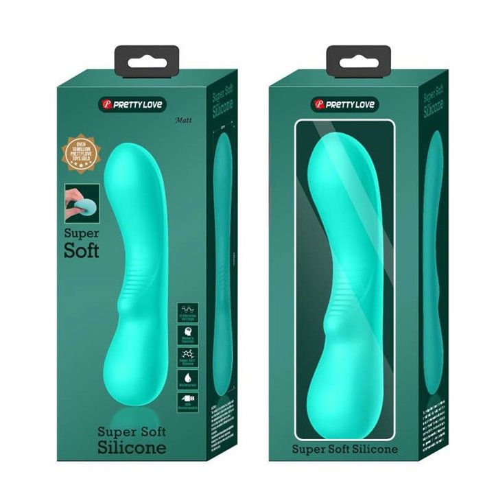 Prescott Vibrator USB Silicone Green - BI-014667-4 - Teknashop Ltd
