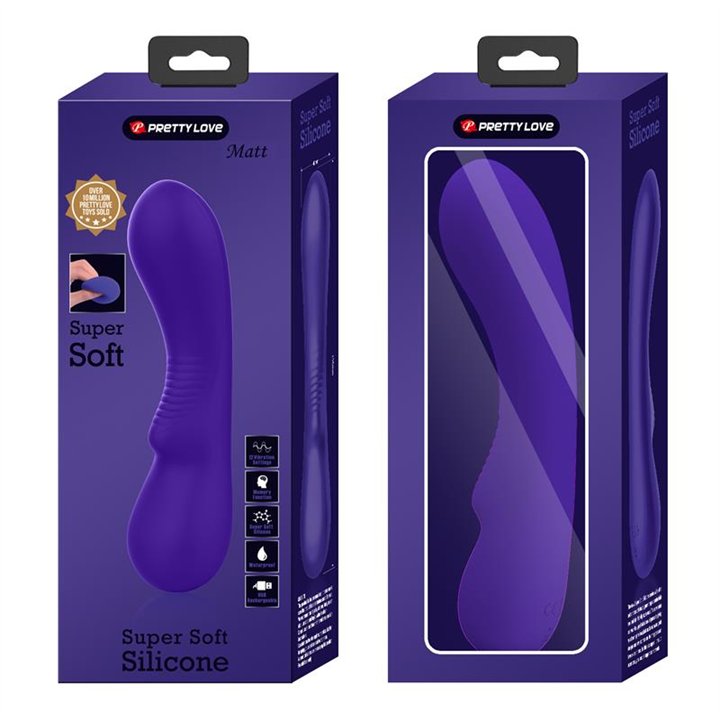 Prescott Vibrator USB Silicone Lilac - BI-014667-3 - Teknashop Ltd