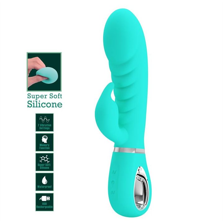 Prescott G-Spot Vibrator Green - BI-014635-4 - Teknashop Ltd