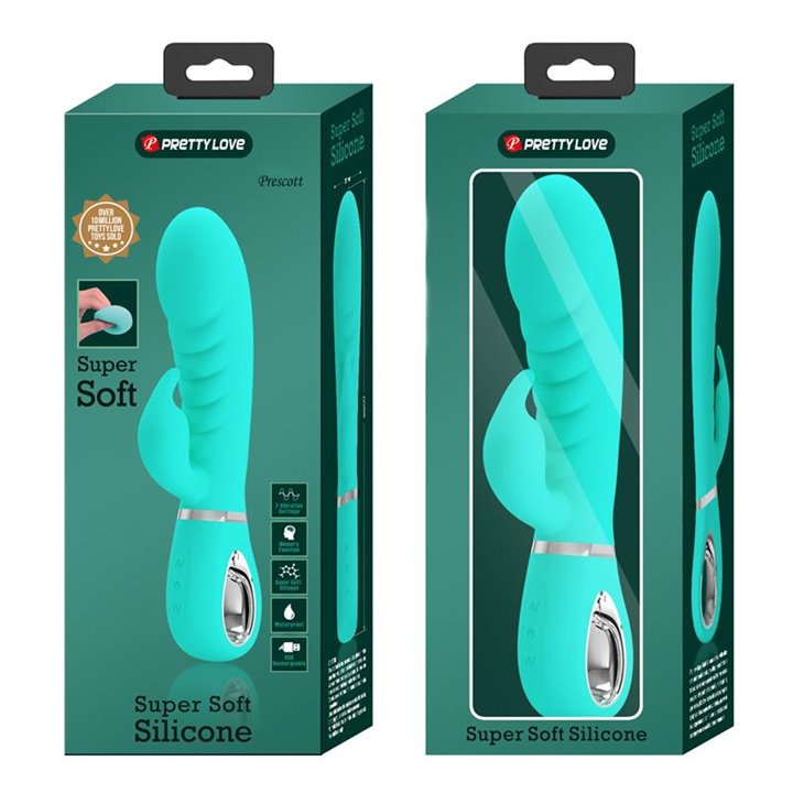Prescott G-Spot Vibrator Green - BI-014635-4 - Teknashop Ltd