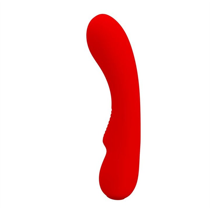 Prescott Vibrator USB Silicone Red - BI-014667-2 - Teknashop Ltd