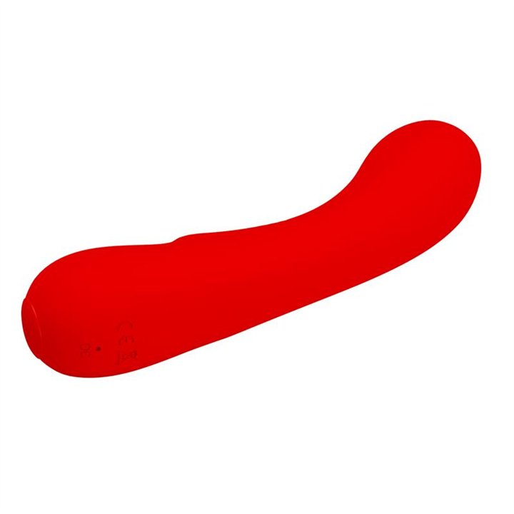 Prescott Vibrator USB Silicone Red - BI-014667-2 - Teknashop Ltd