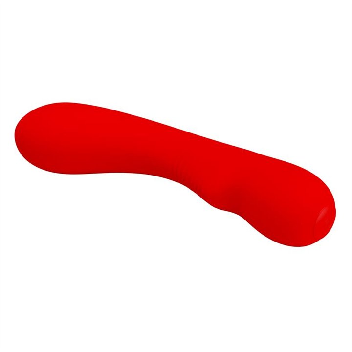 Prescott Vibrator USB Silicone Red - BI-014667-2 - Teknashop Ltd