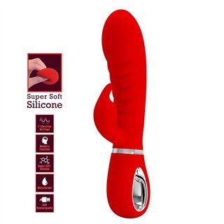 Prescott G-Spot Vibrator Red - BI-014635-2 - Teknashop Ltd
