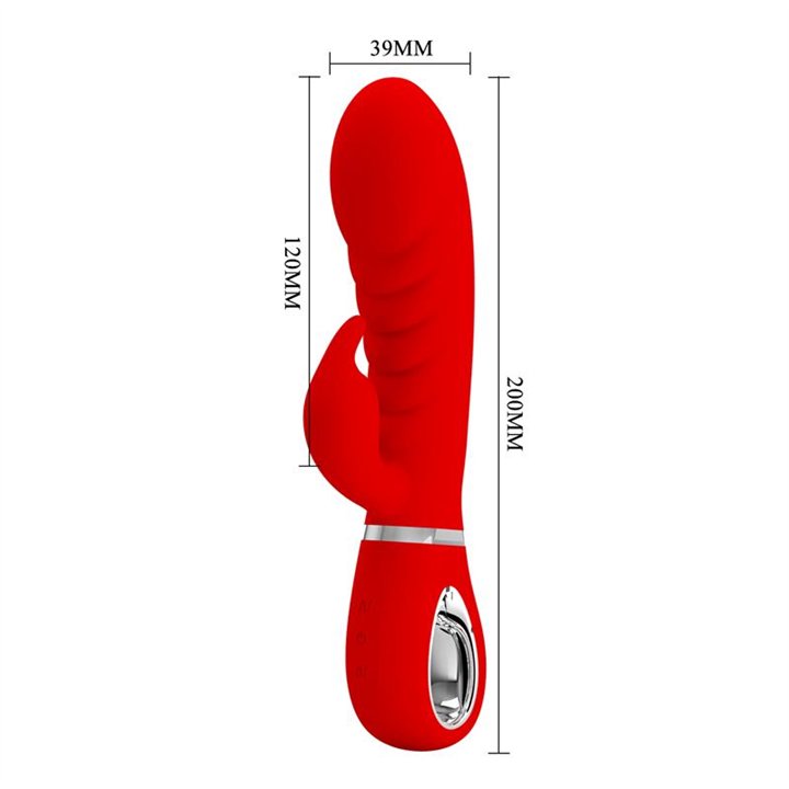 Prescott G-Spot Vibrator Red - BI-014635-2 - Teknashop Ltd