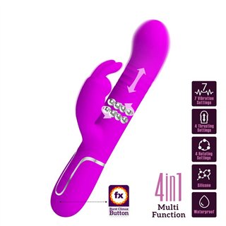 Coale Thrusting and Rotating Rabbit Vibrator USB - BW-500013 - Teknashop Ltd