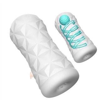Victoria Cecil Manual Masturbator spinning ball - BM-009229T6-2 - Teknashop Ltd