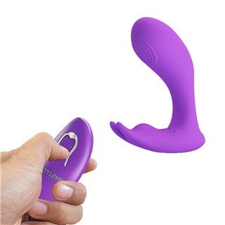 Idabelle Stimulator with Vibration and Pulsation Remote Control - BI-300052W - Teknashop Ltd
