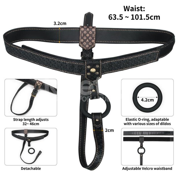 Rebellion Reign Strap-On Harness - LO-LV761211 - Teknashop Ltd