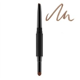 Gosh, Shape & Fill, Double, Eyebrow Cream Pencil, 002, Greybrown, 0.5 g - Teknashop Ltd