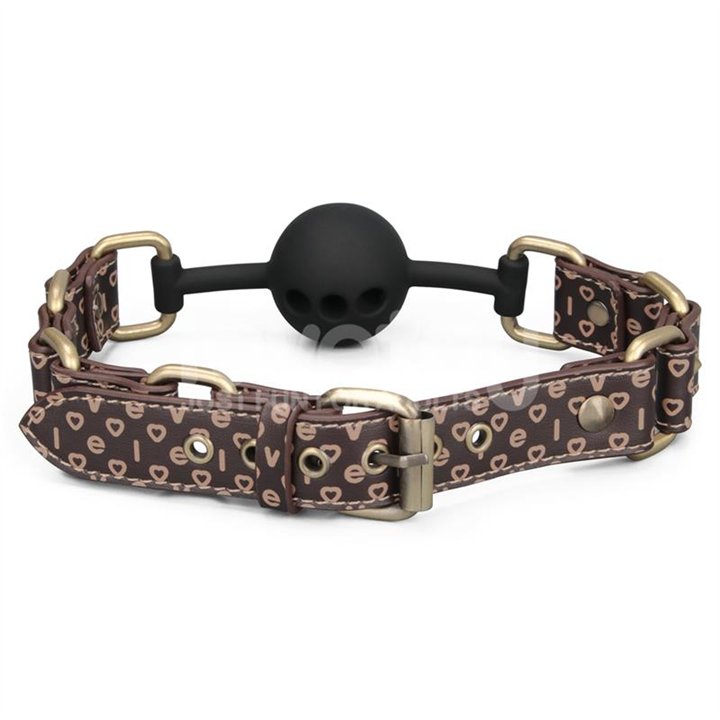 Rebellion Reign Breathable Silicone Ball Gag - LO-LV761203 - Teknashop Ltd