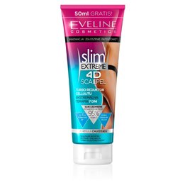 Eveline Cosmetics, Slim Extreme 4D, Slimming, Body Cream, Thighs, 250 ml - Teknashop Ltd