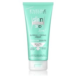 Eveline Cosmetics, Slim Extreme 3D, Anti-Cellulite & Slimming, Body Cream, Legs, buttocks, hips, abdomen, arms, Apply daily, 250