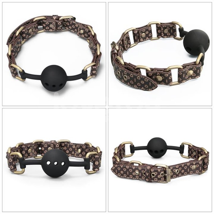 Rebellion Reign Breathable Silicone Ball Gag - LO-LV761203 - Teknashop Ltd