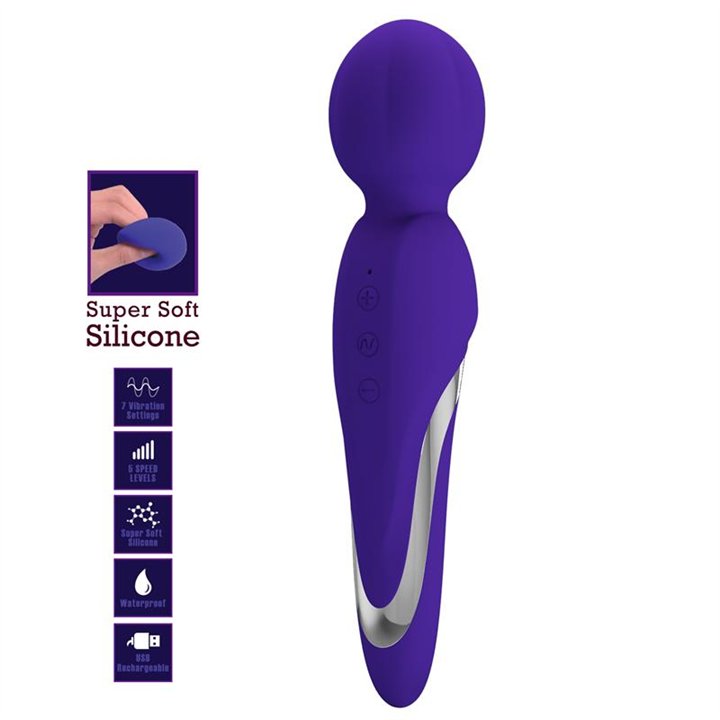 Walter Massager Wand Violet - BI-014622-3 - Teknashop Ltd