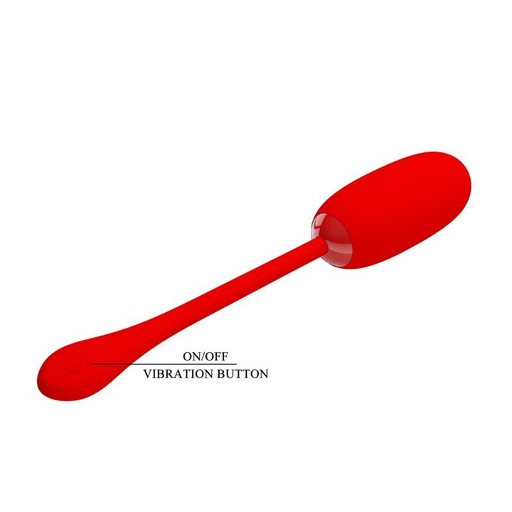 Julius Vibrating Egg Red - BI-014653-2 - Teknashop Ltd