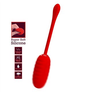 Kirk Vibrating Egg Red - BI-014654-2 - Teknashop Ltd