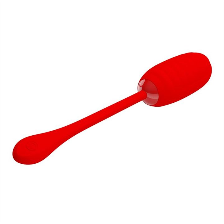 Kirk Vibrating Egg Red - BI-014654-2 - Teknashop Ltd